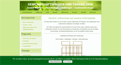 Desktop Screenshot of onkologie-halle.de